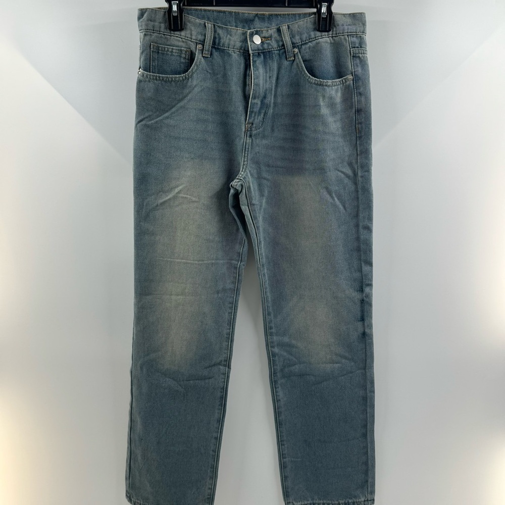 MNML Men’s Vintage Stone Wash Jeans – Size 32x30, Never Worn, 100% Cotton